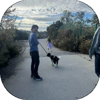Walking the dog
